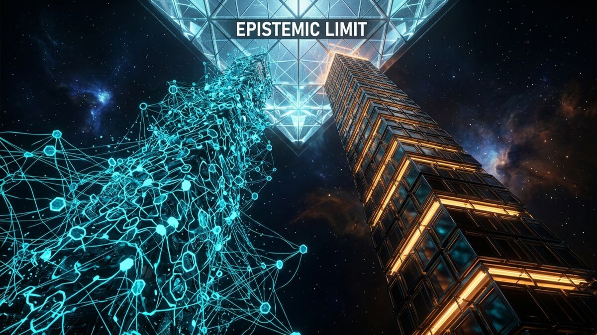 Two architectural approaches converging at the same epistemic ceiling